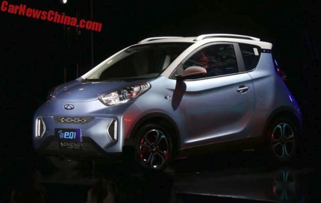 Xe điện Chery eQ1 của Trung Quốc có giá bán chỉ từ 162 triệu VNĐ