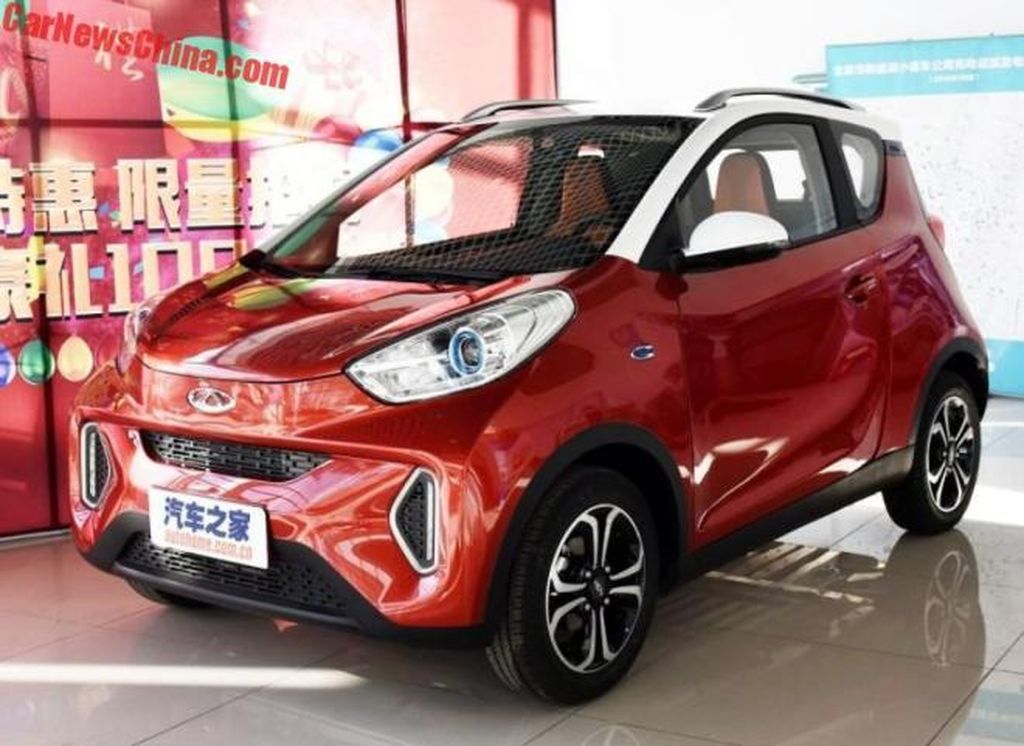Xe điện Chery eQ1 của Trung Quốc có giá bán chỉ từ 162 triệu VNĐ