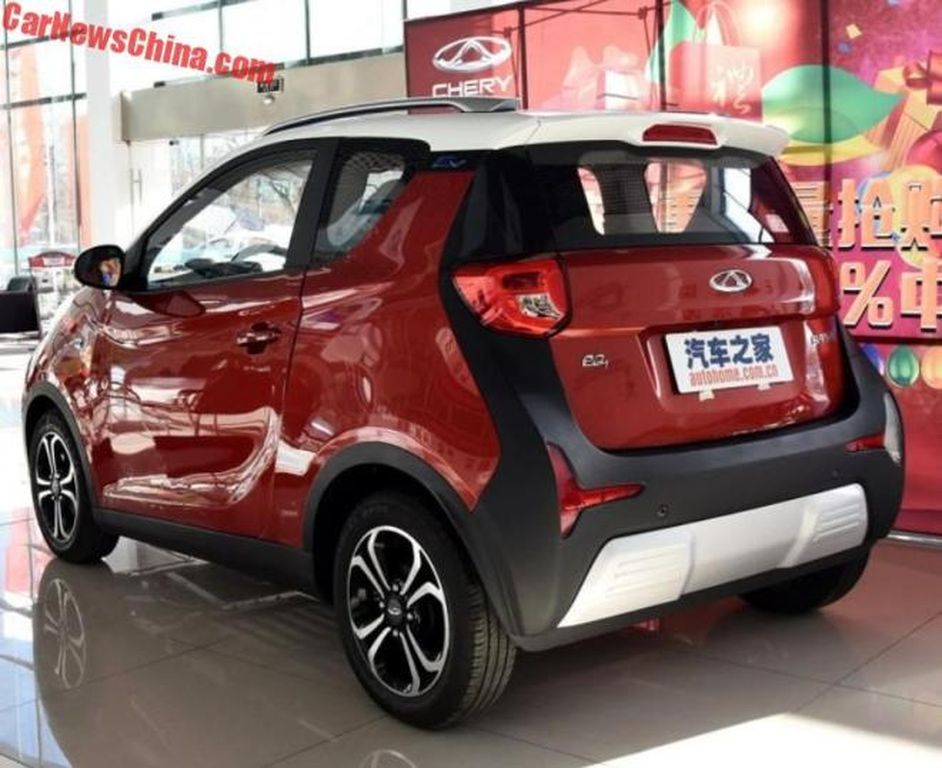 Xe điện Chery eQ1 của Trung Quốc có giá bán chỉ từ 162 triệu VNĐ