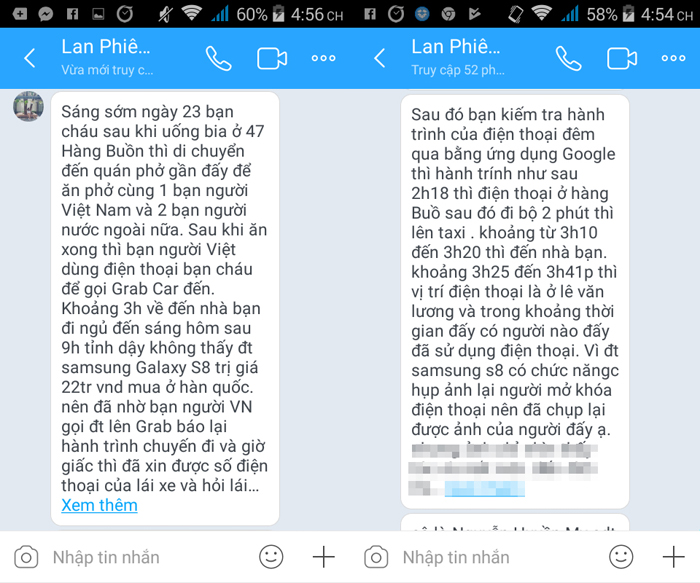 Thông tin tiếp vụ tài xế Taxi Grab có “chiếm đoạt” tài sản của khách nước ngoài?