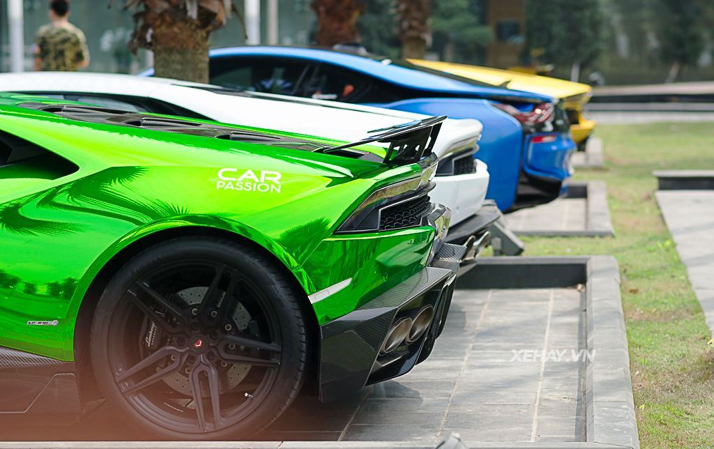 Đoàn siêu xe Sài Gòn chính thức đổ bộ Hà Nội sẵn sàng cho Car & Passion 2018