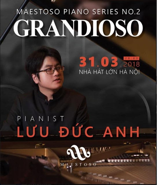 Hòa nhạc “Grandioso” của Lưu Đức Anh
