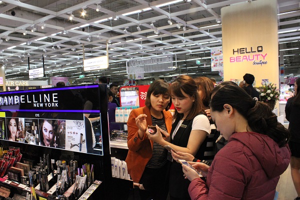 Central Group Việt Nam khai trương Hello Beauty tại BigC Thăng Long