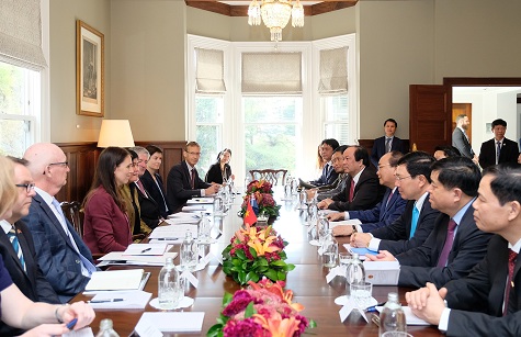 Việt Nam – New Zealand ra Tuyên bố chung, hướng tới Đối tác Chiến lược