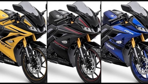 Yamaha R15 2018 hấp dẫn với tem và màu sắc mới