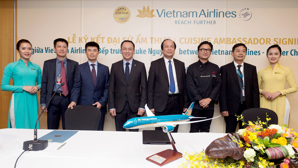 Vietnam Airlines công bố Đại sứ Ẩm thực Toàn cầu Luke Nguyễn, cùng tạo bước tiến nâng tầm ẩm thực Việt