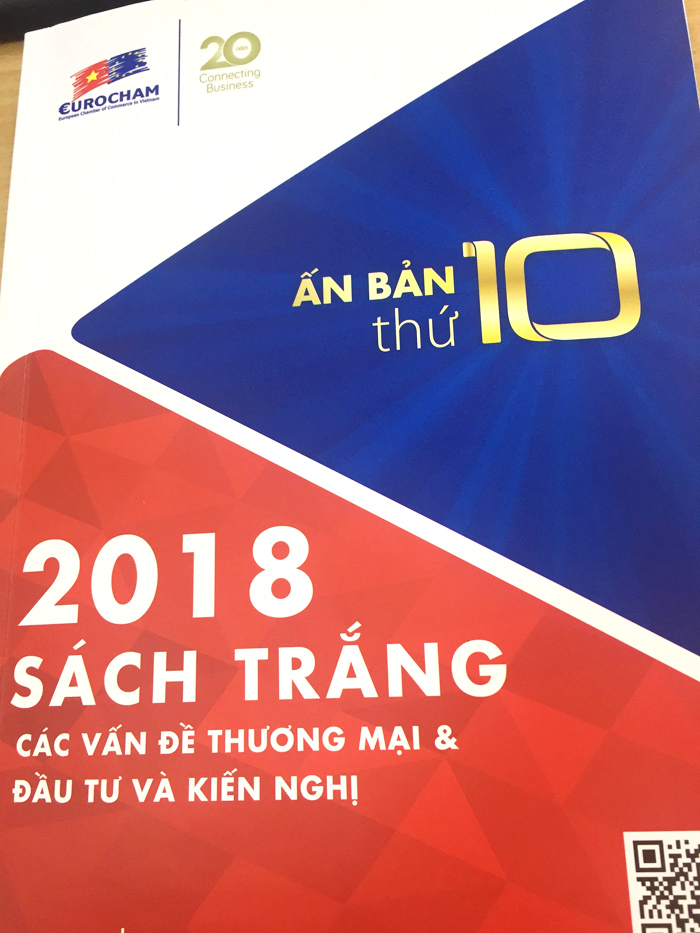 Sách Trắng 2018: Việt Nam là điểm đến kinh doanh hứa hẹn nhất khu vực Đông Nam Á