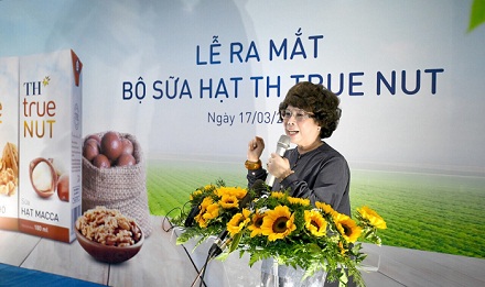 Tập đoàn TH viết thêm kỳ tích khi lần đầu tiên ra mắt sản phẩm sữa hạt đặc biệt tại Việt Nam
