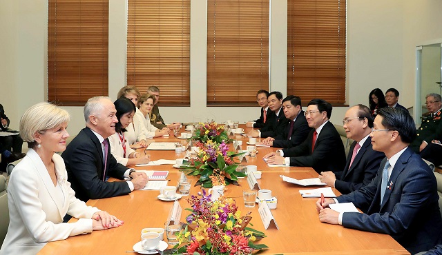 Việt Nam-Australia trở thành đối tác chiến lược