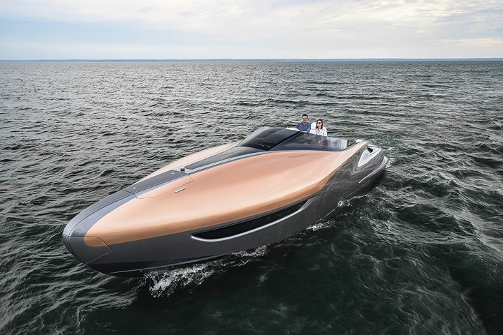 Mê mẩn với concept du thuyền thể thao của Lexus - Sport Yacht