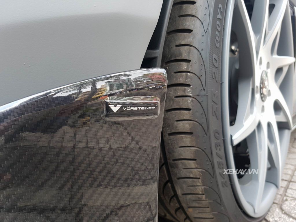 Gặp McLaren 570S độ Vorsteiner độc nhất Việt Nam nằm 