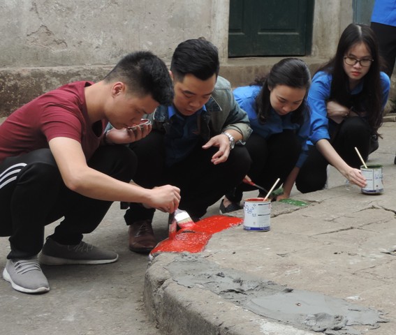 Quận đoàn Hoàn Kiếm: Khởi công công trình thanh niên “Khu sinh hoạt cộng đồng”
