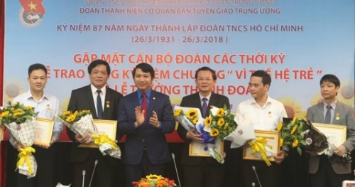 Đoàn Thanh niên Ban Tuyên giáo Trung ương mừng sinh nhật Đoàn