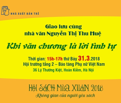 Giao lưu với nhà văn