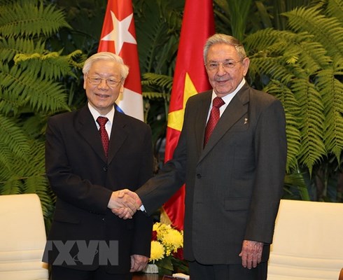 Toàn văn Tuyên bố chung Việt Nam-Cuba