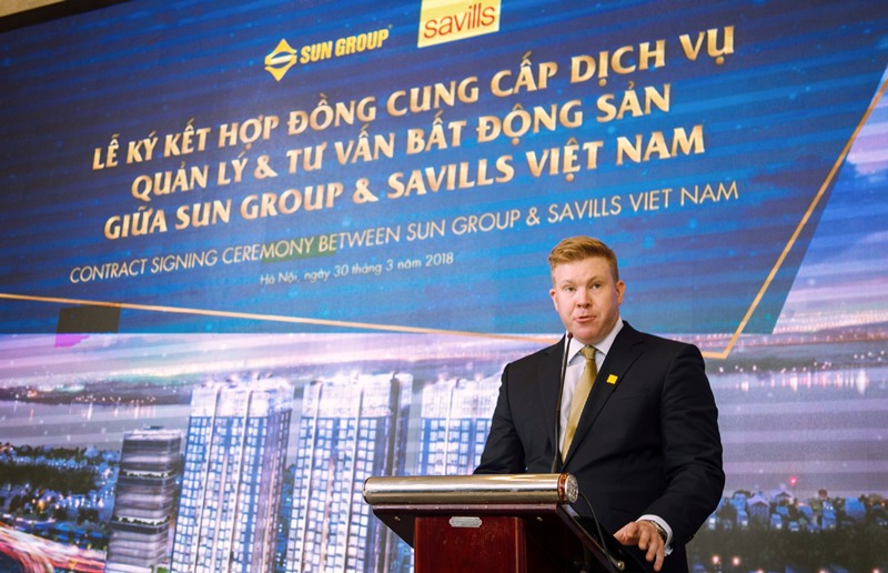 Chủ đầu tư Sun Group và Savills Việt Nam hợp tác quản lý tổ hợp Sun Grand City Ancora Residence