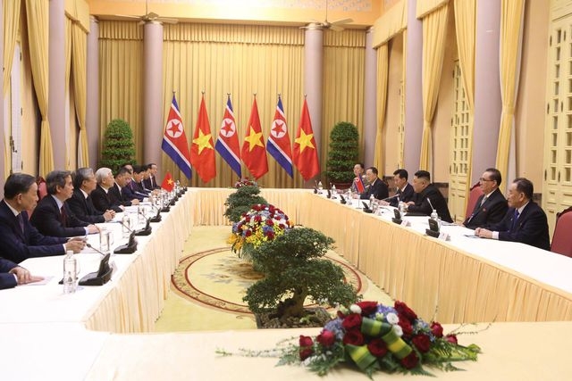 Quang cảnh buổi hội đàm