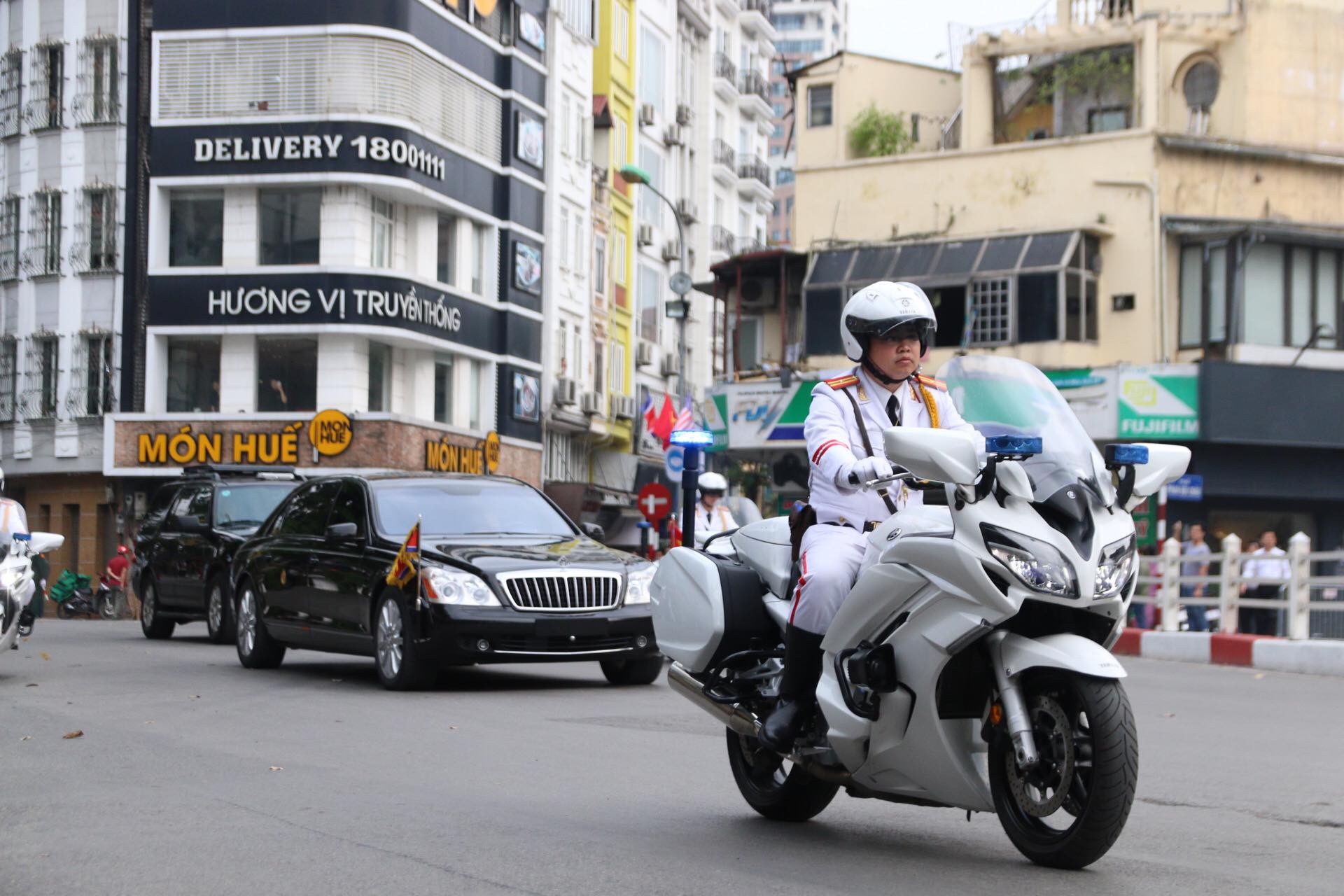 Phân luồng giao thông phục vụ các sự kiện diễn ra tại Hà Nội