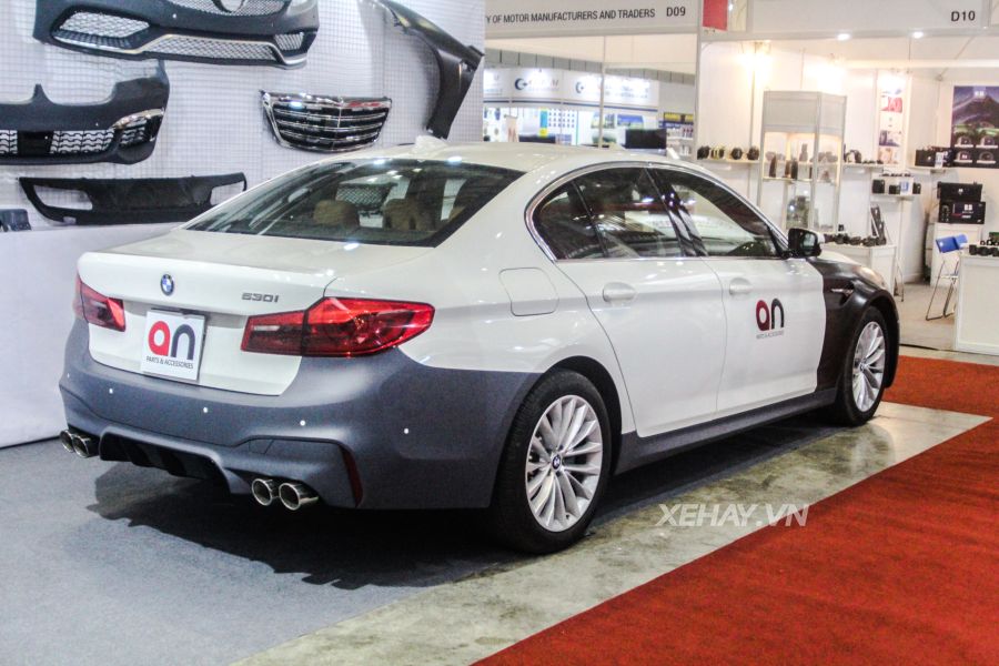 BMW 5-Series 2019 khoác bodykit của M5 ra mắt khách hàng Việt