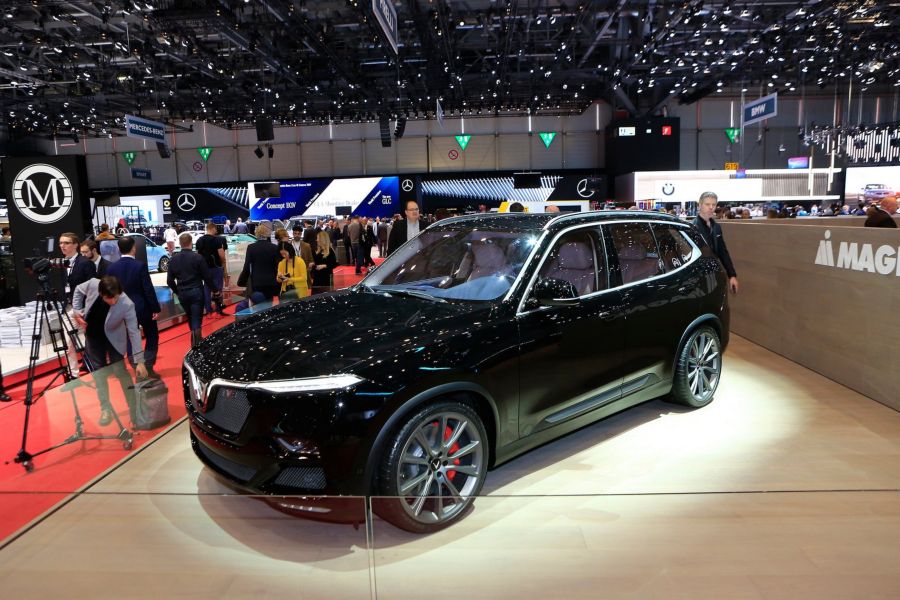 Phiên bản giới hạn VinFast Lux V8 tại Geneva gây chú ý với truyền thông quốc tế