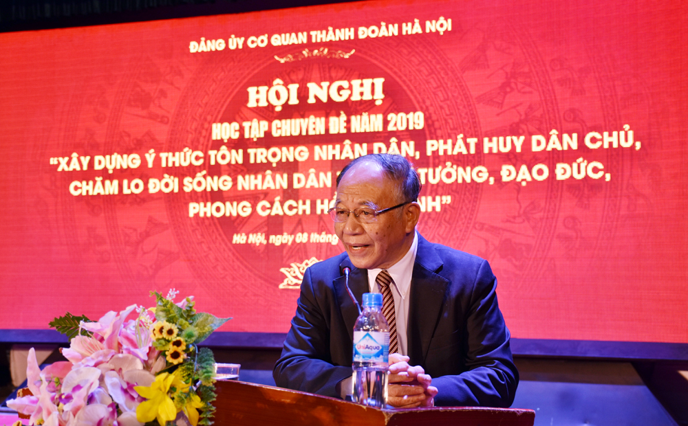 Đảng viên cơ quan Thành đoàn Hà Nội học tập chuyên đề năm 2019