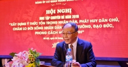 Đảng viên cơ quan Thành đoàn Hà Nội học tập chuyên đề năm 2019