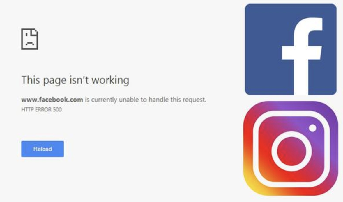 Facebook, Messenger, Gmail, Instagram đồng loạt trục trặc