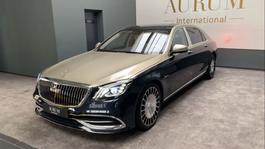 Mercedes-Maybach S560 sơn tông kép