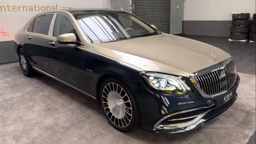 Mercedes-Maybach S560 sơn tông kép 