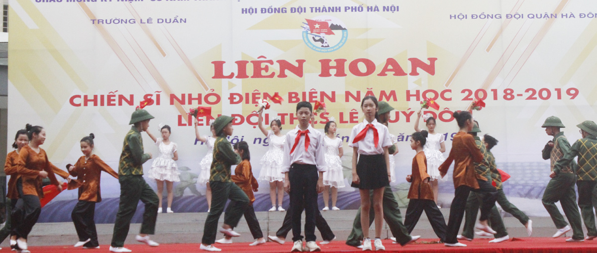 Đặc sắc, lôi cuốn Liên hoan “Chiến sỹ nhỏ Điện Biên” năm học 2018 - 2019