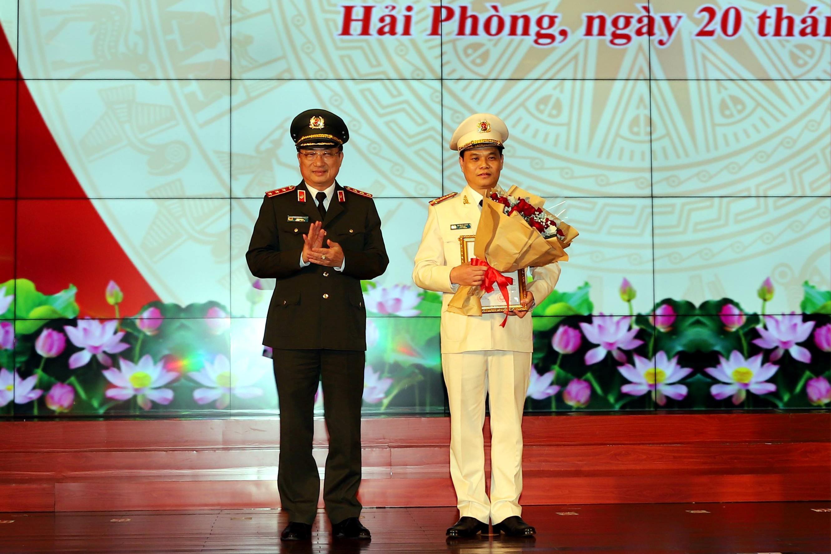 Phó Tư lệnh Cảnh sát Cơ động nhậm chức Giám đốc Công an Hải Phòng