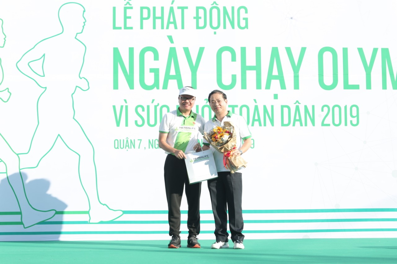 Herbalife ghi dấu năm thứ tư đồng hành cùng ngày chạy Olympic toàn dân