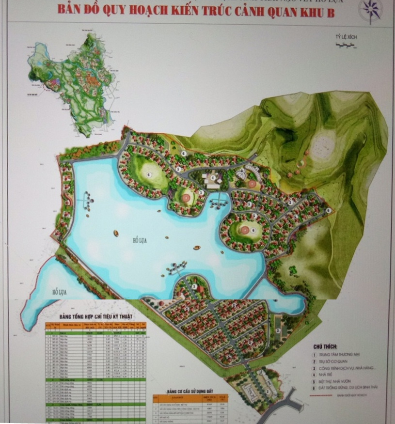 Vì sao dự án khu biệt thự sinh thái Hồ Lụa chậm tiến độ?