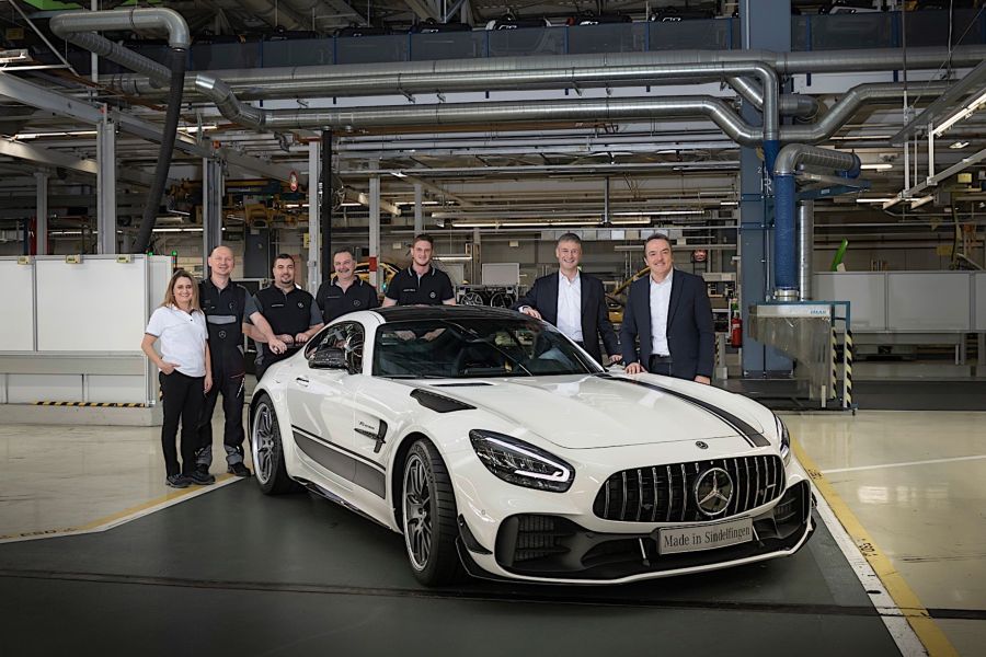 Mercedes-AMG GT 2020 chính thức lên dây chuyền sản xuất ở Sindelfingen, Đức