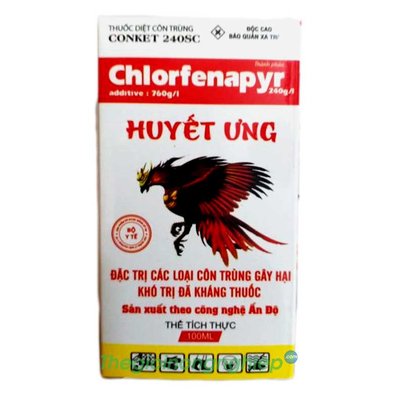 Một sản phẩm thuốc diệt côn trùng Conket trên thị trường