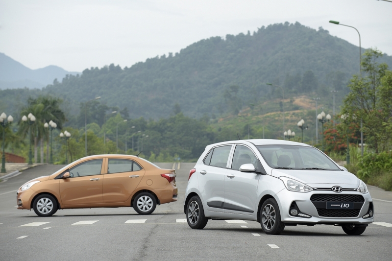 Hyundai Grand i10 thiết kế bắt mắt, hiện đại, trẻ trung - mẫu xe bán chạy thứ 2 của TC Motor và luôn nằm trong Top mẫu xe bán chạy nhất thị trường Việt Nam hàng tháng