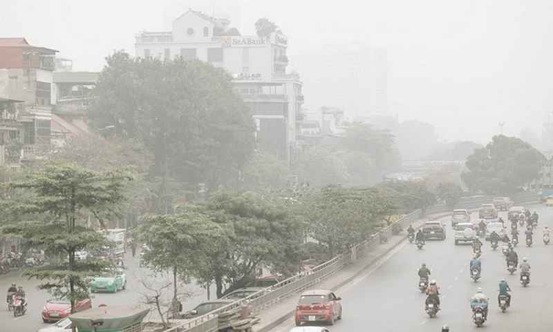 Không khí các đô thị lớn tiếp tục ô nhiễm