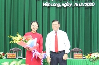 Tỉnh Vĩnh Long có nữ Phó Chủ tịch