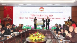 MTTQ Việt Nam TP Hà Nội tiếp nhận hơn 4  tỷ đồng ủng hộ công tác phòng, chống dịch Covid-19