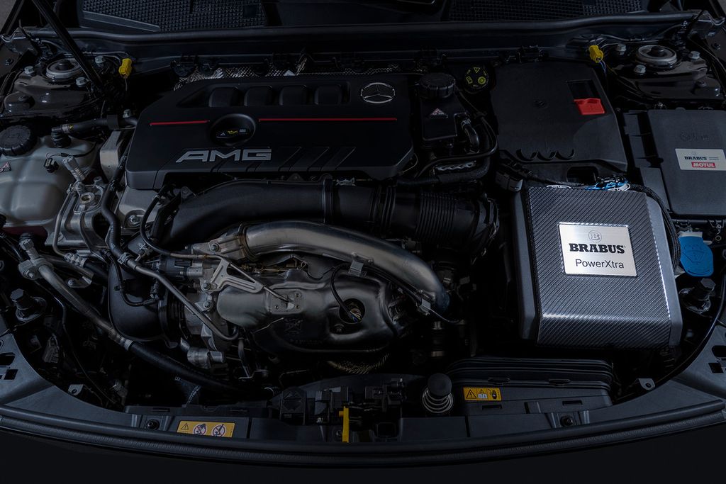 Brabus bất ngờ độ thêm cho chiếc Mercedes A35 từ AMG