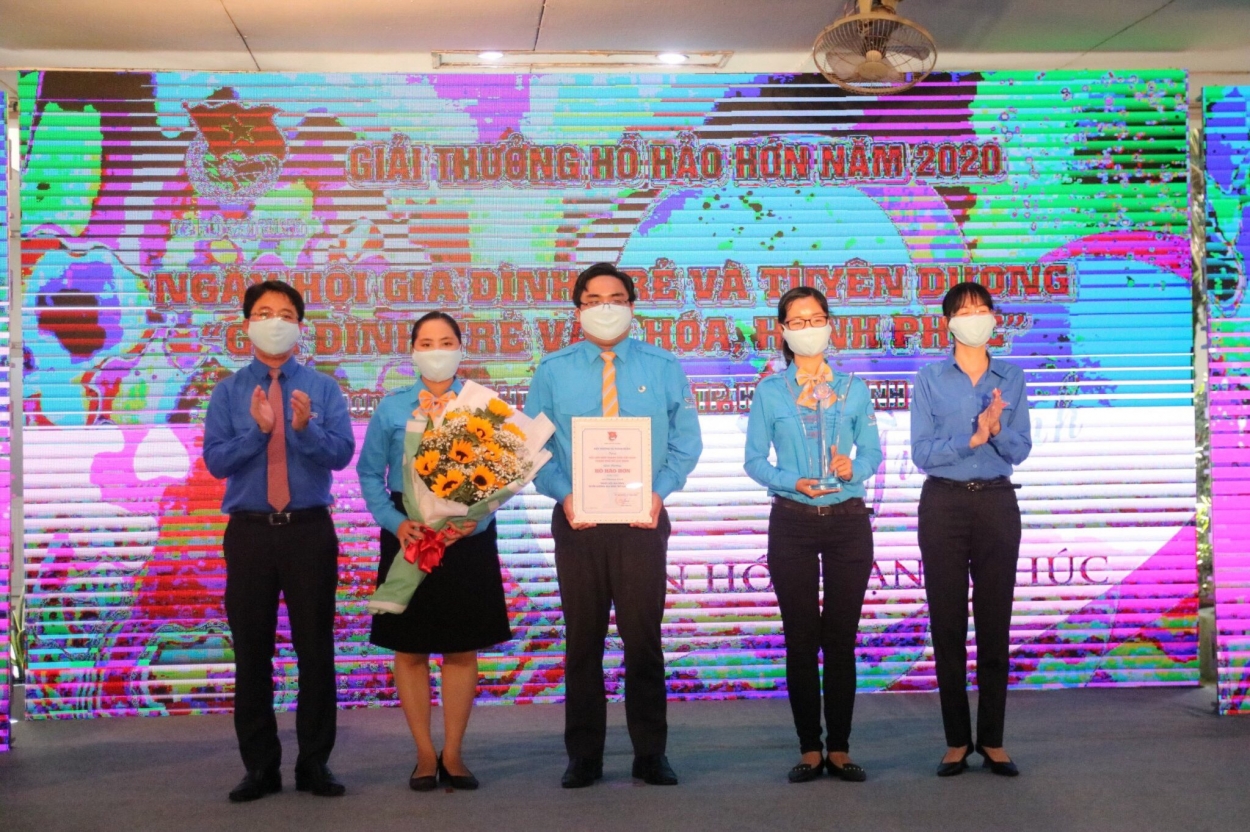 Mô hình Ngày Hội Gia đình trẻ và tuyên dương Gia đình Văn hóa, Hạnh phúc của Hội LHTN Việt Nam TP HCM nhận giải thưởng Hồ Hảo Hớn năm 2020