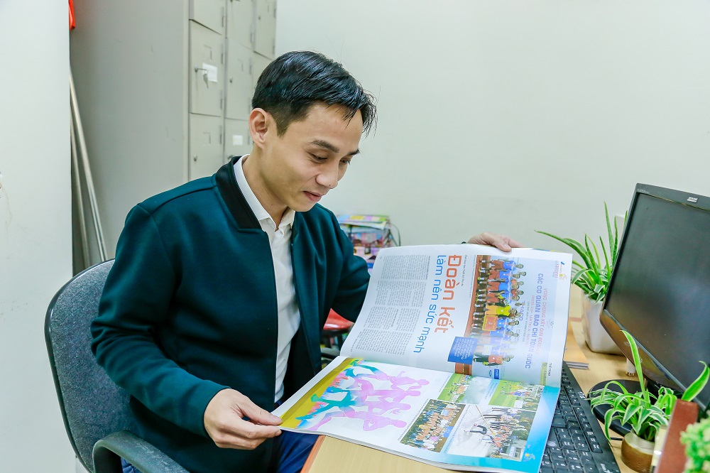 Nhà báo Ngô Quang Anh, Phó Trưởng Ban Văn hóa - Xã hội báo Tuổi trẻ Thủ đô