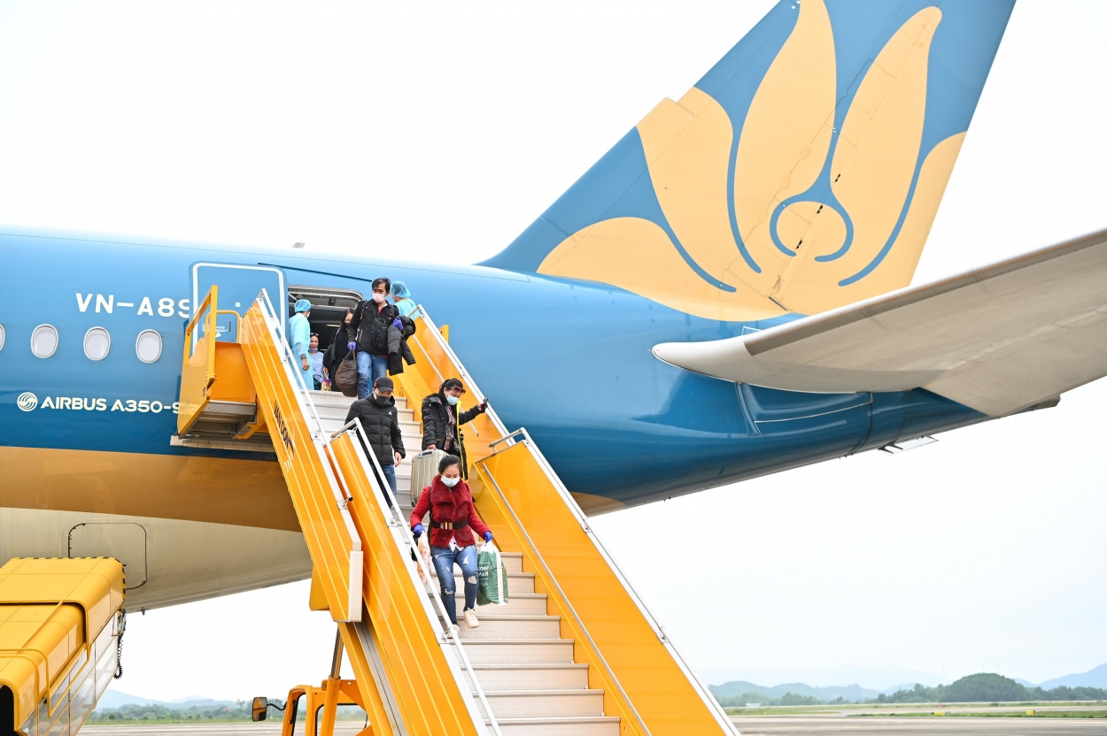 Sun Group đã áp dụng quy trình hàng không đặc biệt an toàn đón chuyến bay từ nước ngoài
