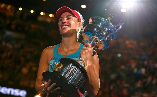 Quật ngã Serena, Kerber vô địch Australian Open 2016