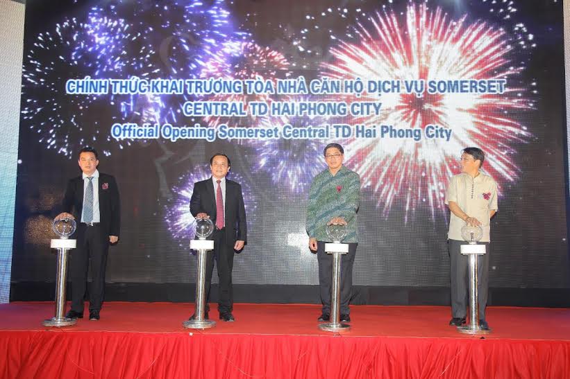 Ascott khai trương tòa nhà căn hộ dịch vụ Somerset đầu tiên tại Hải Phòng