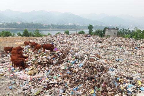 Bãi rác Dốc Búng không ảnh hưởng tới nguồn nước sông Đà