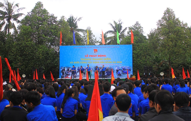 Bình Định: 1.200 thanh niên ra quân vì cộng đồng