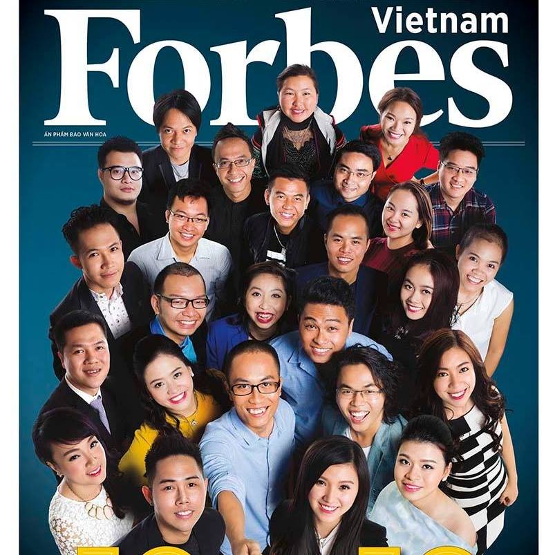 Forbes Việt Nam công bố danh sách 30 gương mặt nổi bật nhất dưới 30 tuổi tại Việt Nam 2016