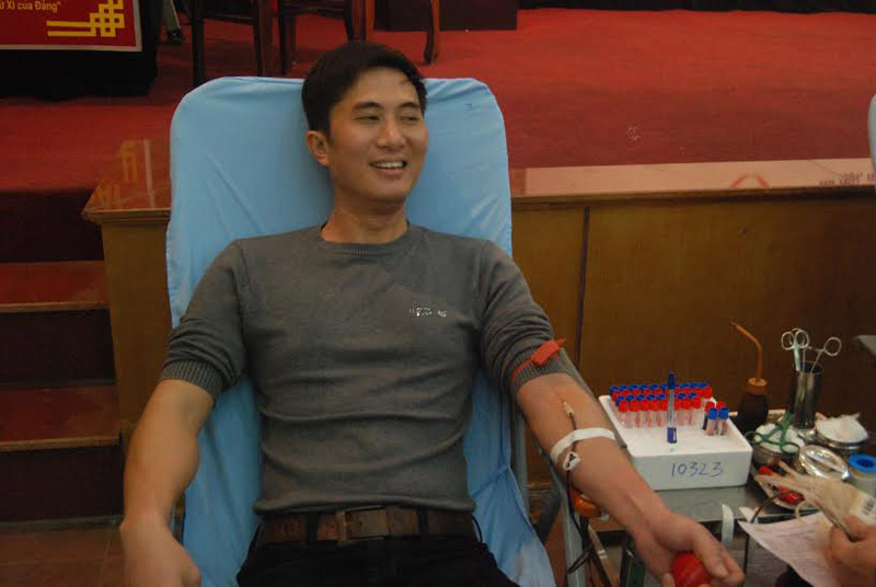 Thanh niên Habeco hiến máu cứu người