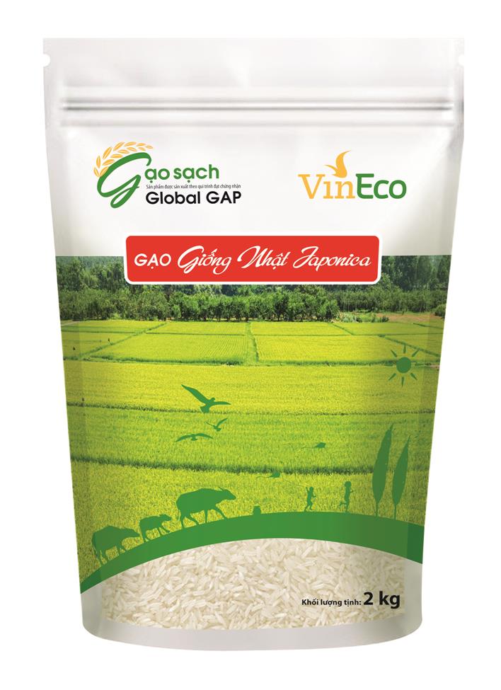Vin Eco hợp tác với Trung An ra mắt sản phẩm gạo sạch